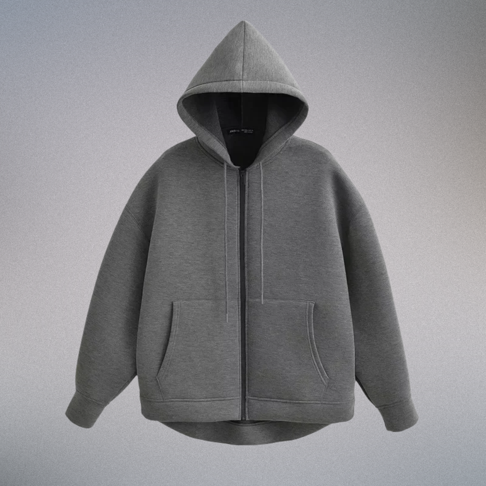Cozyvibe | Sweat À Capuche Surdimensionné Unisexe Keyanketian Hiver Avec Double Poches